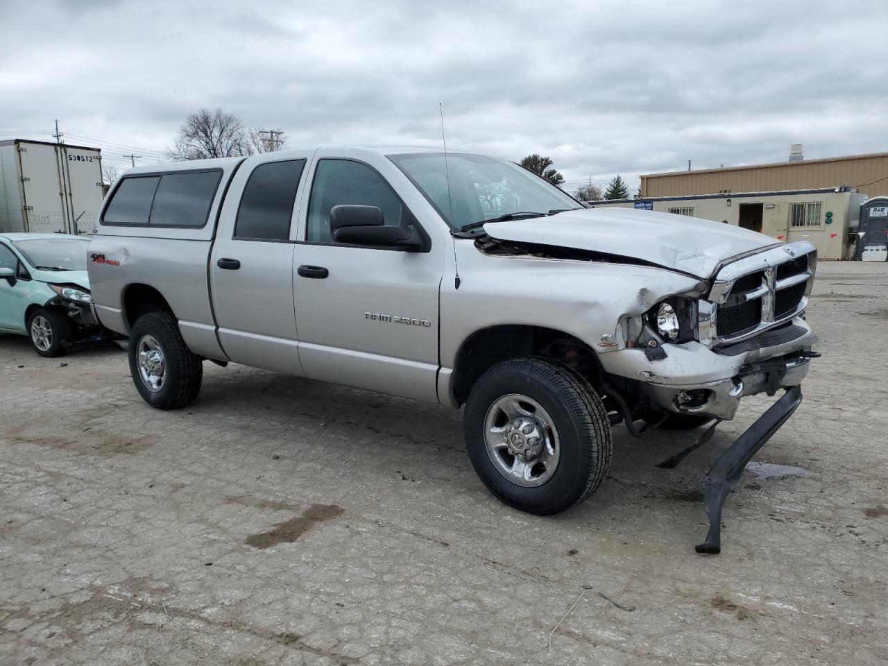 2005 Dodge RAM VIN 3D7KS28C15G732921 Copart auction photo, front end damage thumbnail 4