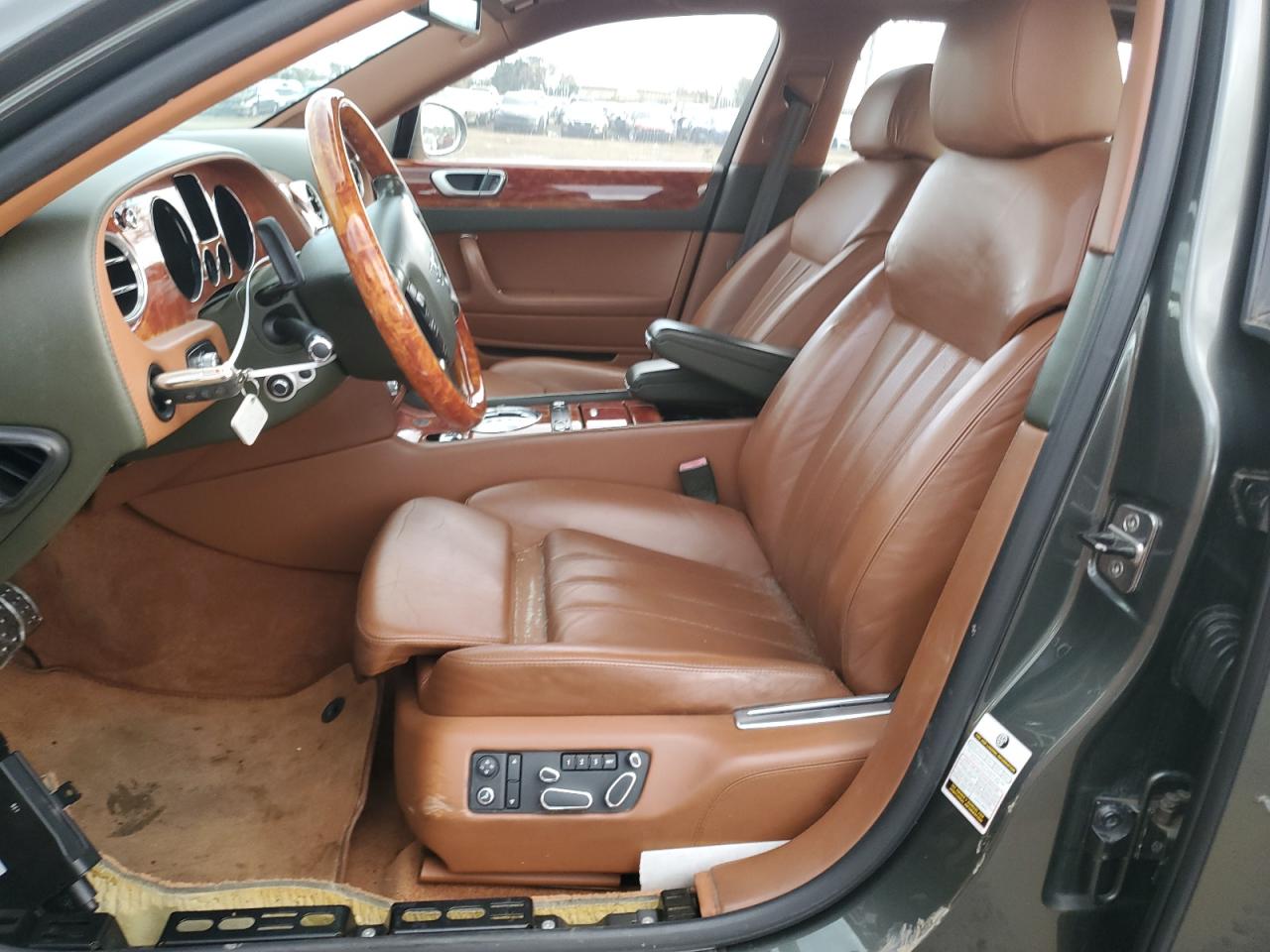 2006 Bentley Continental VIN SCBBR53WX6C036266 Copart auction photo, water/flood / mechanical damage thumbnail 7