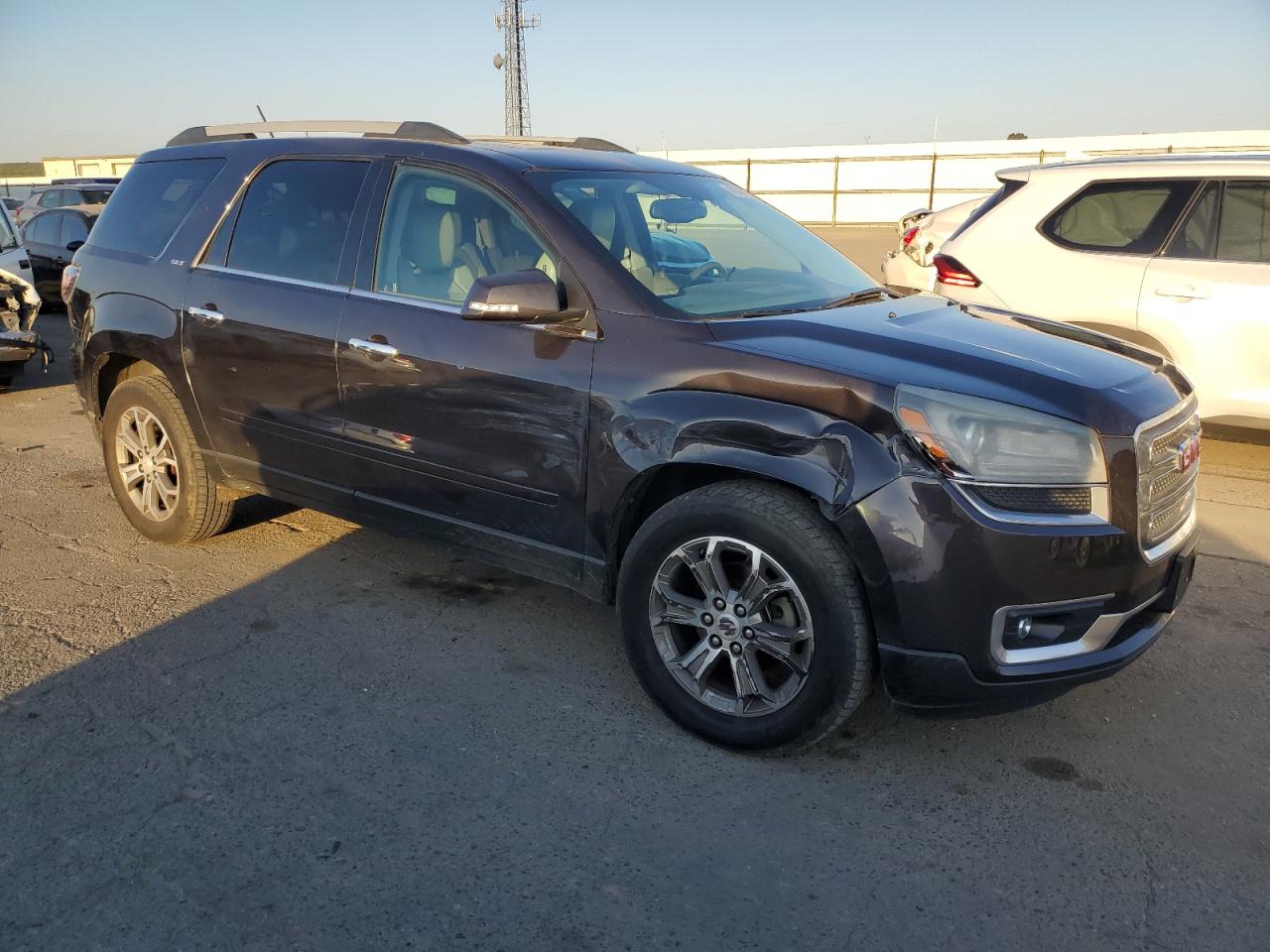 2014 GMC Acadia VIN 1GKKVRKD3EJ341204 Copart auction photo, front end damage thumbnail 4