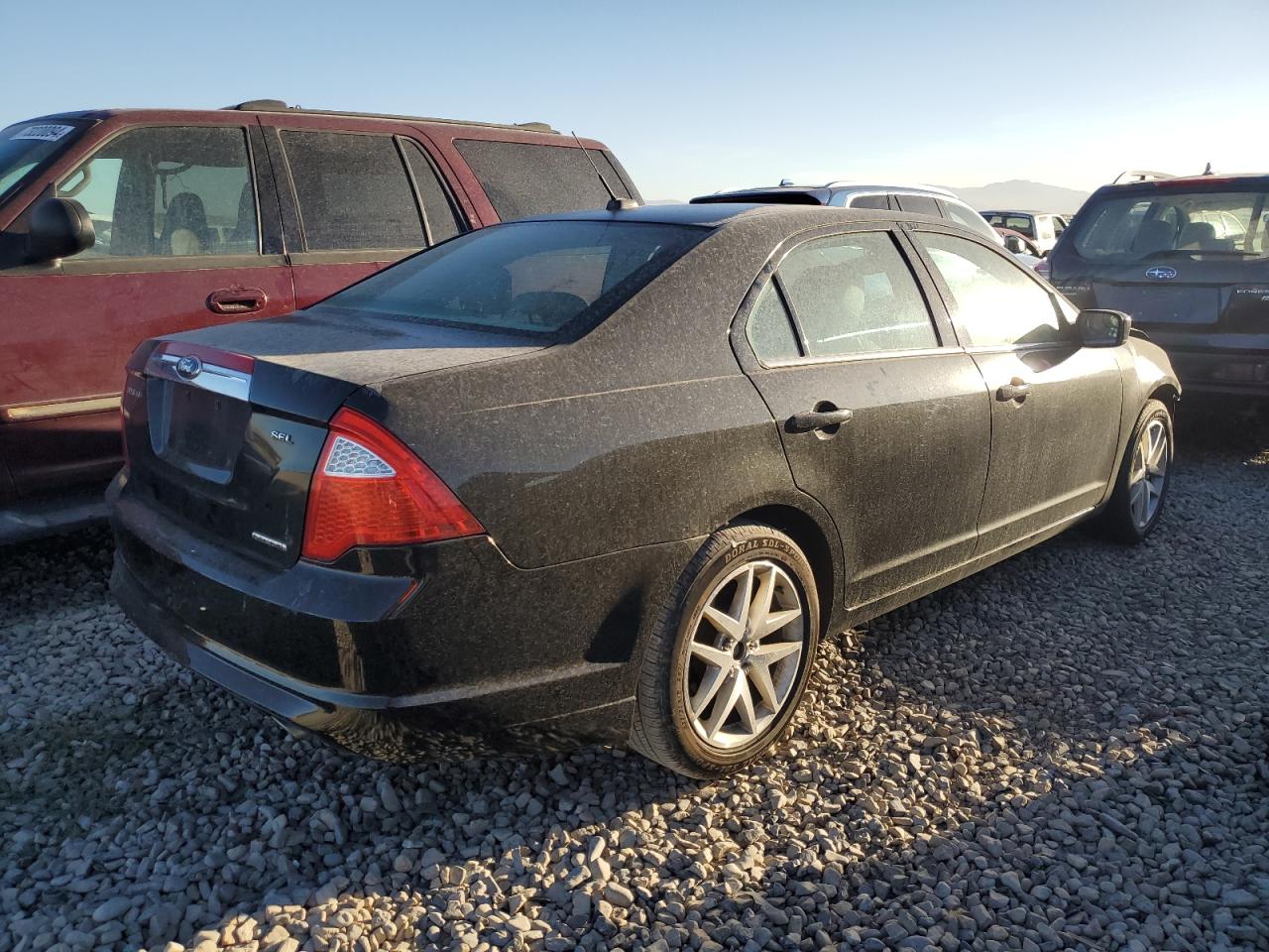 2012 Ford Fusion VIN 3FAHP0JG0CR366187 Copart auction photo, front end damage thumbnail 3