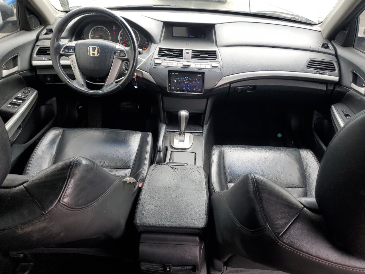 2010 Honda Accord VIN 1HGCP2F84AA003496 Copart auction photo, side / front end damage thumbnail 8