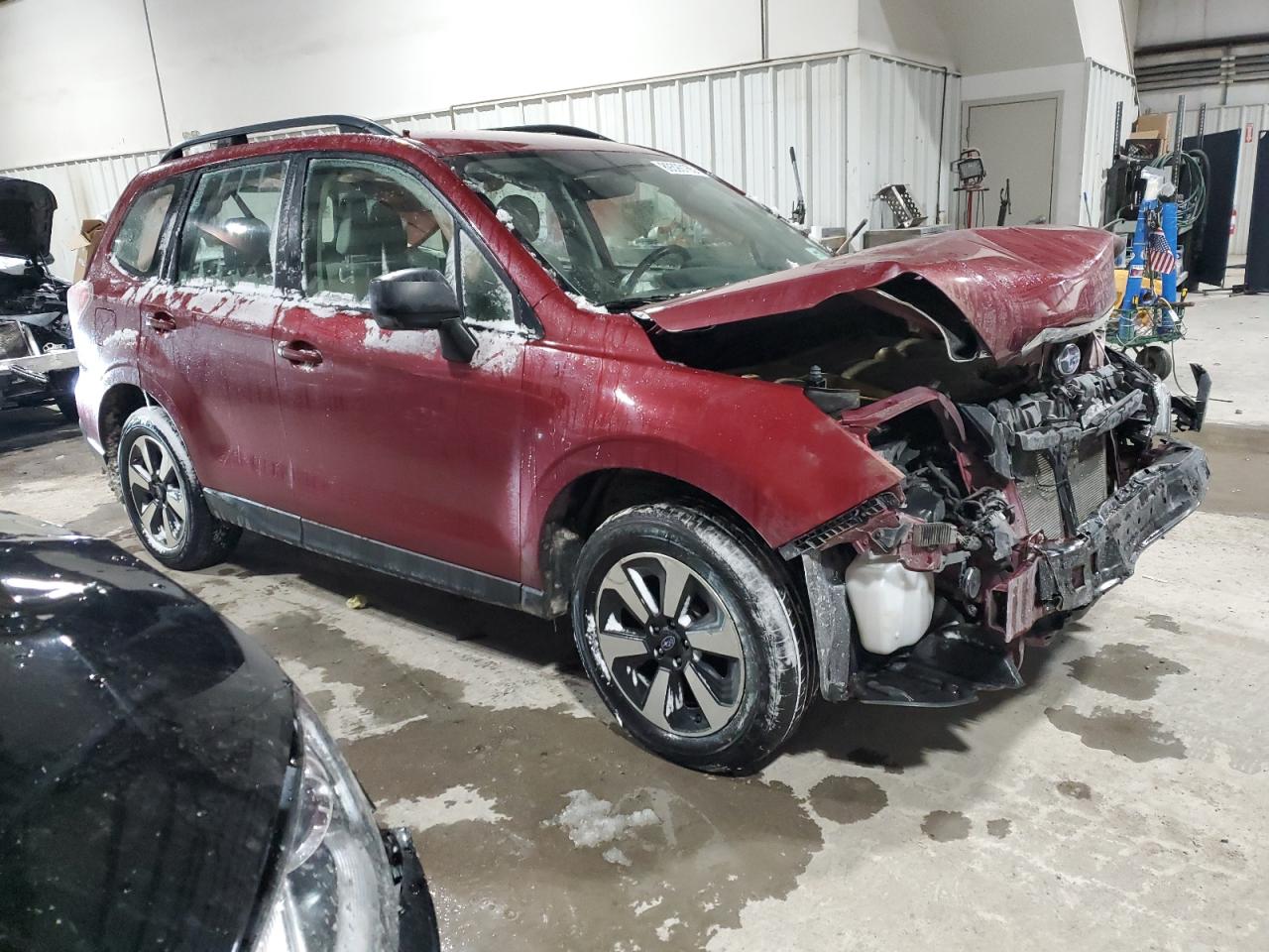 2017 Subaru Forester VIN JF2SJABC6HH482653 Copart auction photo, front end damage thumbnail 4