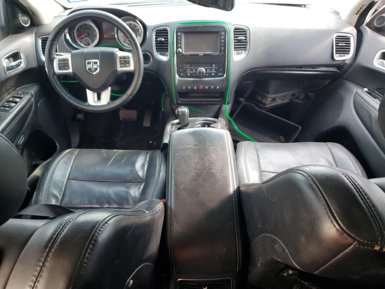 2013 Dodge Durango VIN 1C4SDHET2DC613983 Copart auction photo, front end / side damage thumbnail 8