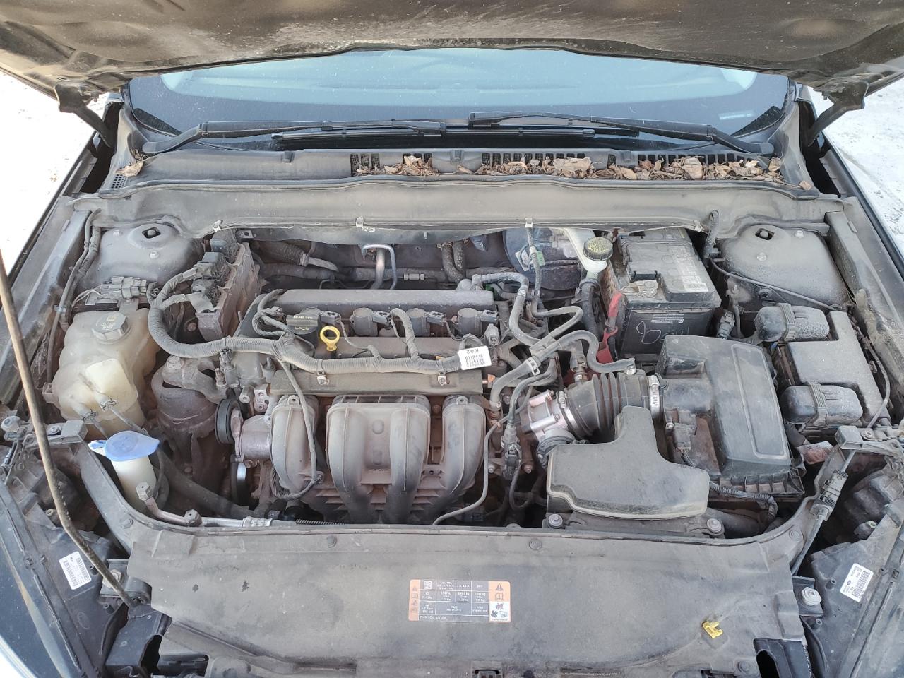 2015 Ford Fusion VIN 3FA6P0H75FR103355 Copart auction photo, front end / side damage thumbnail 11