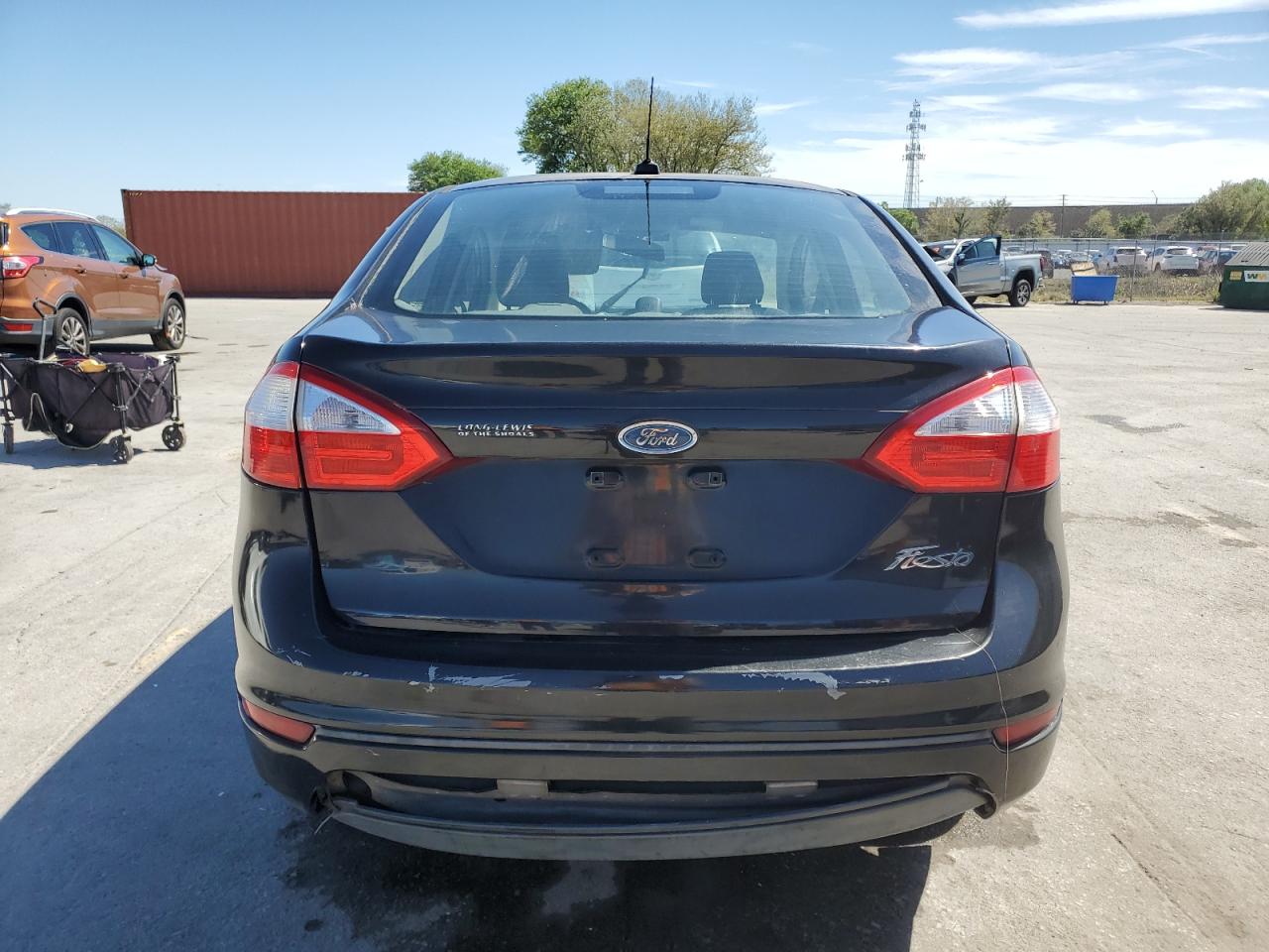 2015 Ford Fiesta VIN 3FADP4AJ3FM107499 Copart auction photo, front end / side damage thumbnail 6