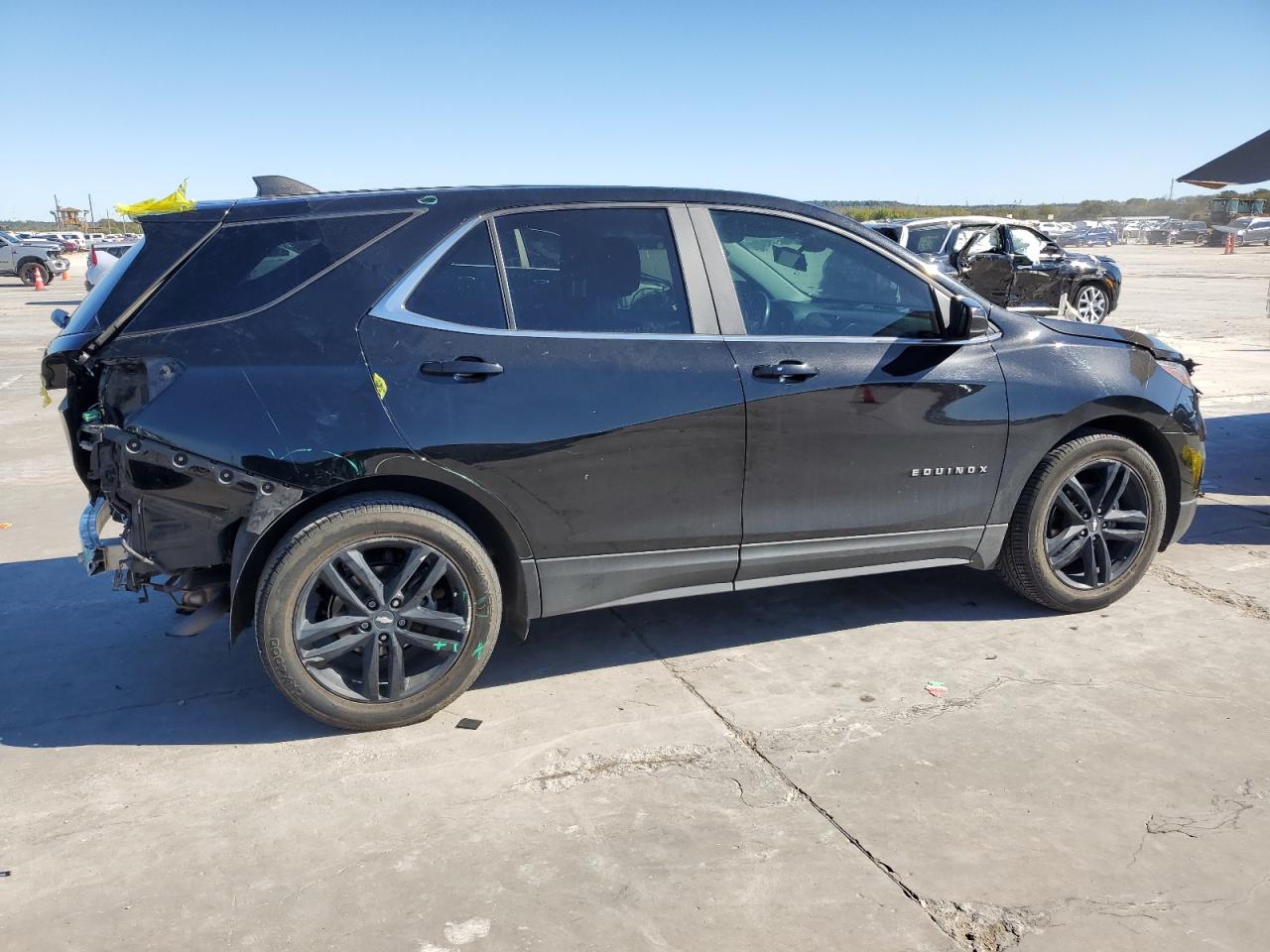 2021 Chevrolet Equinox VIN 3GNAXKEV2ML368664 Copart auction photo, rear end damage thumbnail 3