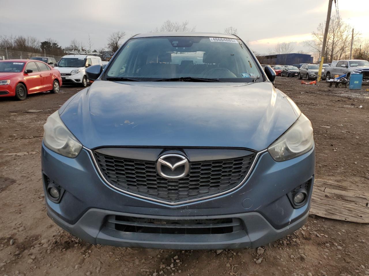 2014 Mazda CX-5 VIN JM3KE4DY3E0406130 Copart auction photo, rear end / side damage thumbnail 5