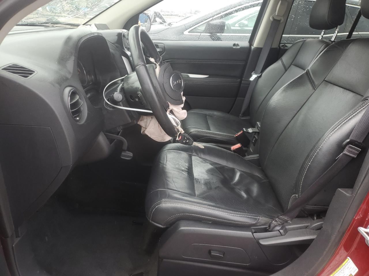 2017 Jeep Compass VIN 1C4NJCEA9HD153180 Copart auction photo, front end damage thumbnail 7
