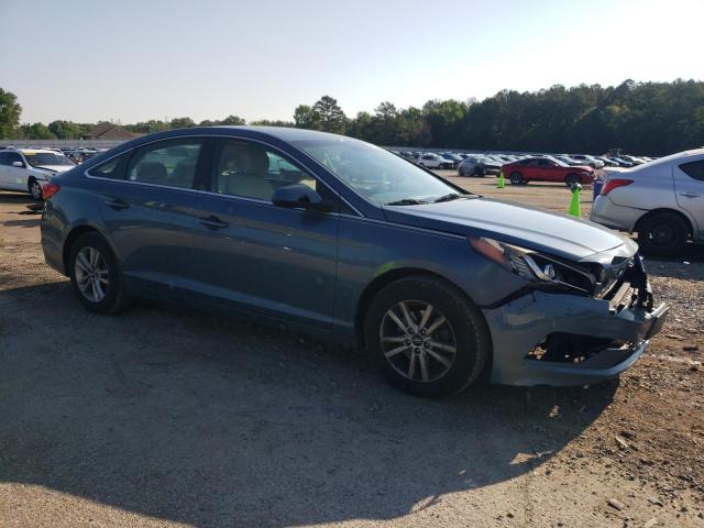 2015 Hyundai Sonata VIN 5NPE24AF0FH105918 Copart auction photo, front end / side damage thumbnail 4