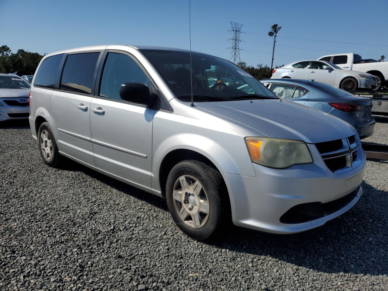2011 Dodge Caravan VIN 2D4RN4DG1BR731961 Copart auction photo, water/flood / side damage thumbnail 4