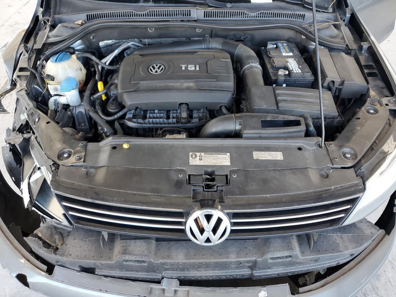 2014 Volkswagen Jetta VIN 3VWD17AJ2EM421542 Copart auction photo, front end damage thumbnail 11