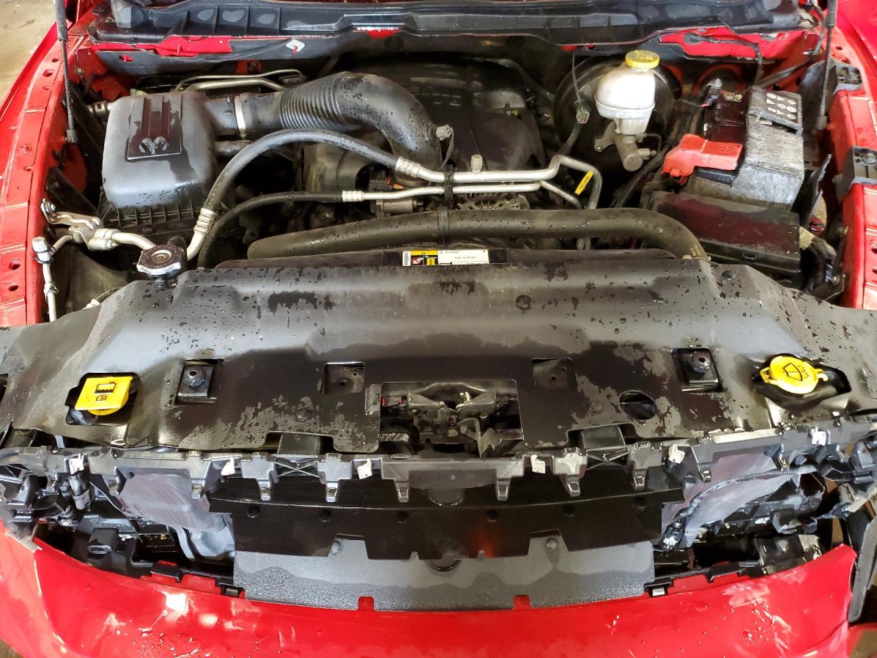 2018 RAM 1500 VIN 1C6RR7MT3JS291116 Copart auction photo, side / front end damage thumbnail 11