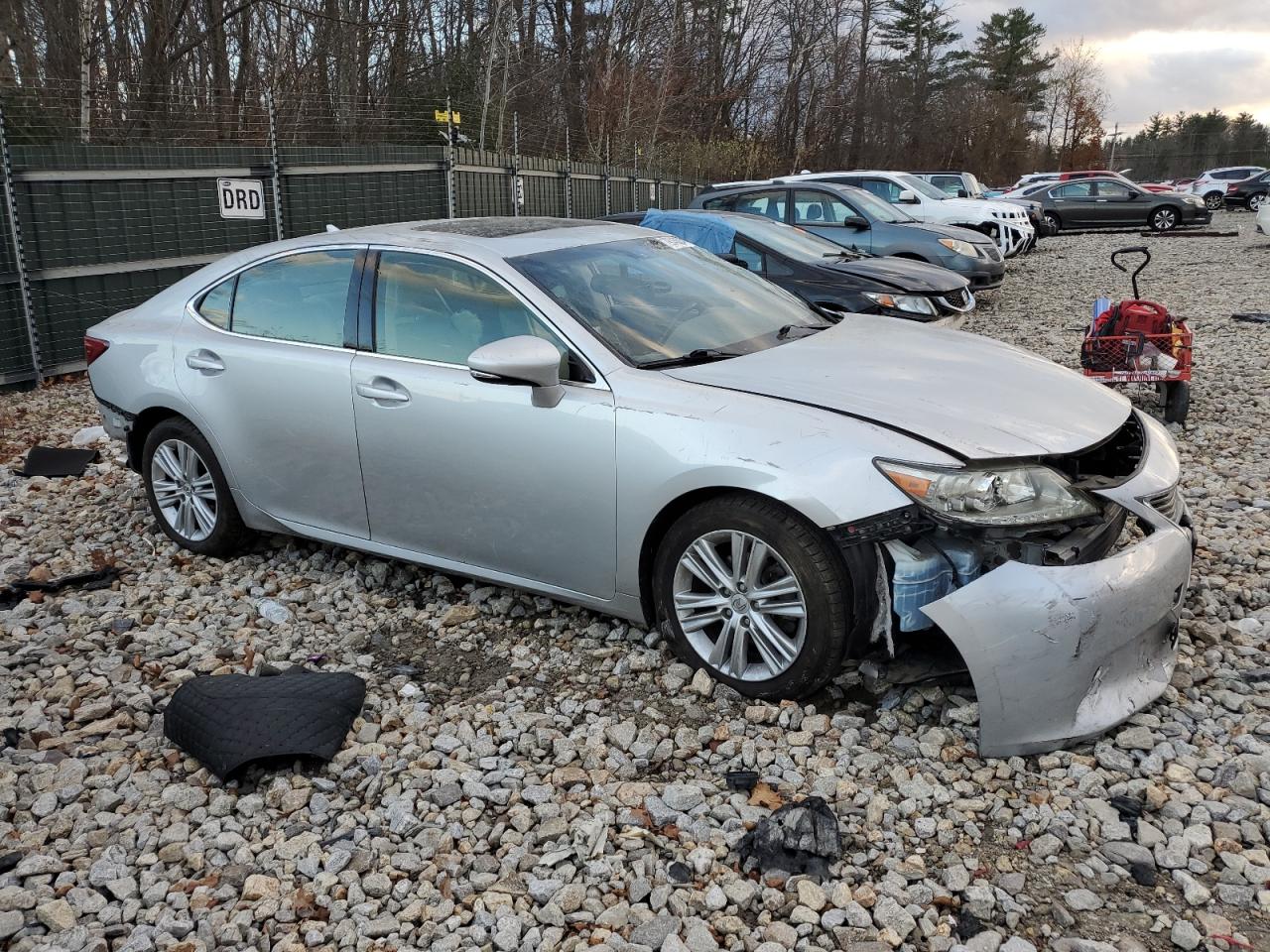 2013 Lexus ES VIN JTHBK1GG5D2022175 Copart auction photo, all over damage thumbnail 4
