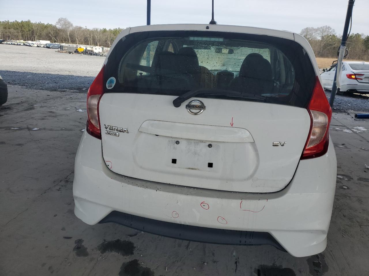 2017 Nissan Versa VIN 3N1CE2CPXHL375804 Copart auction photo, all over damage thumbnail 6