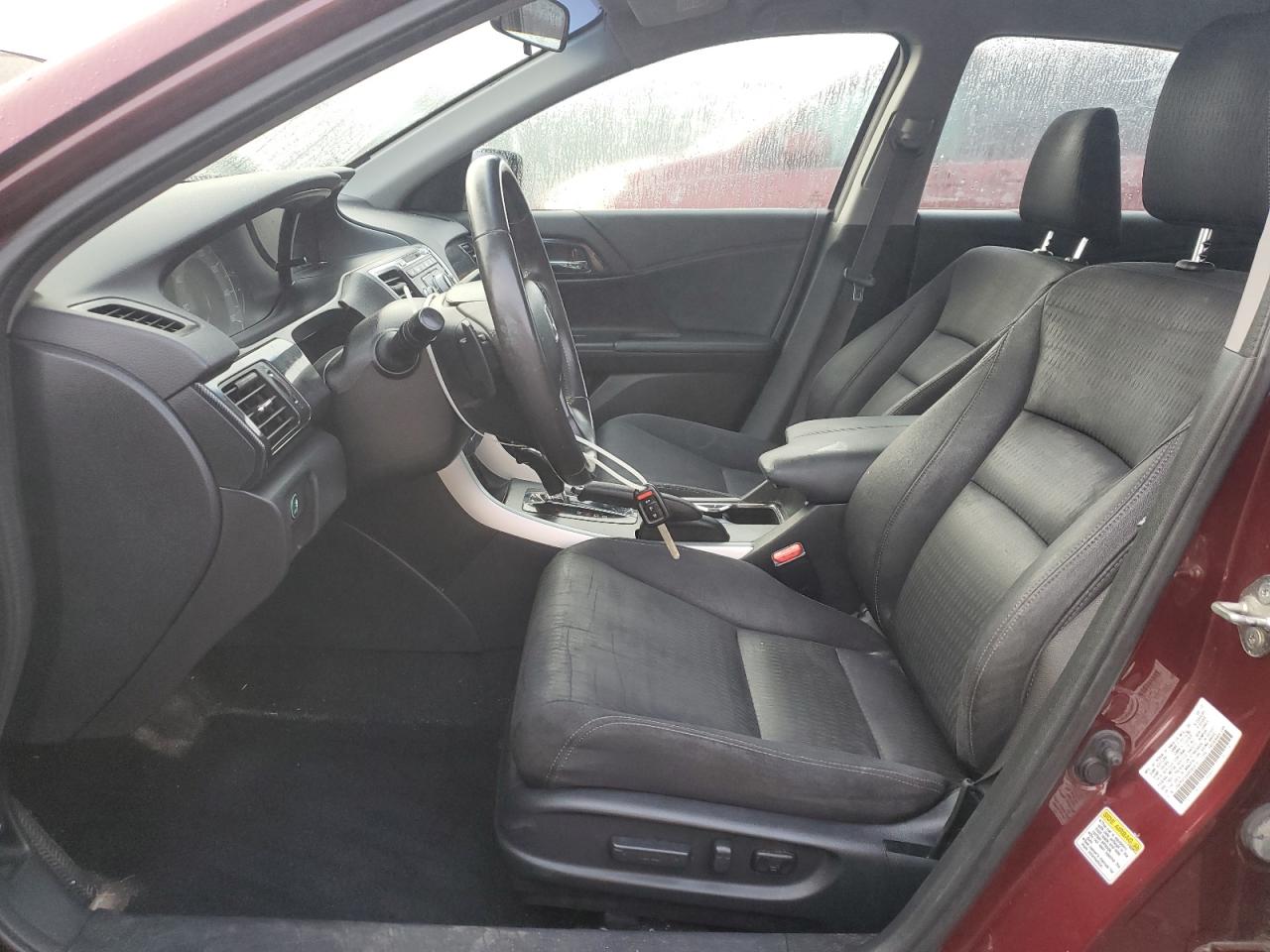 2013 Honda Accord VIN 1HGCR2F56DA282874 Copart auction photo, water/flood damage thumbnail 7