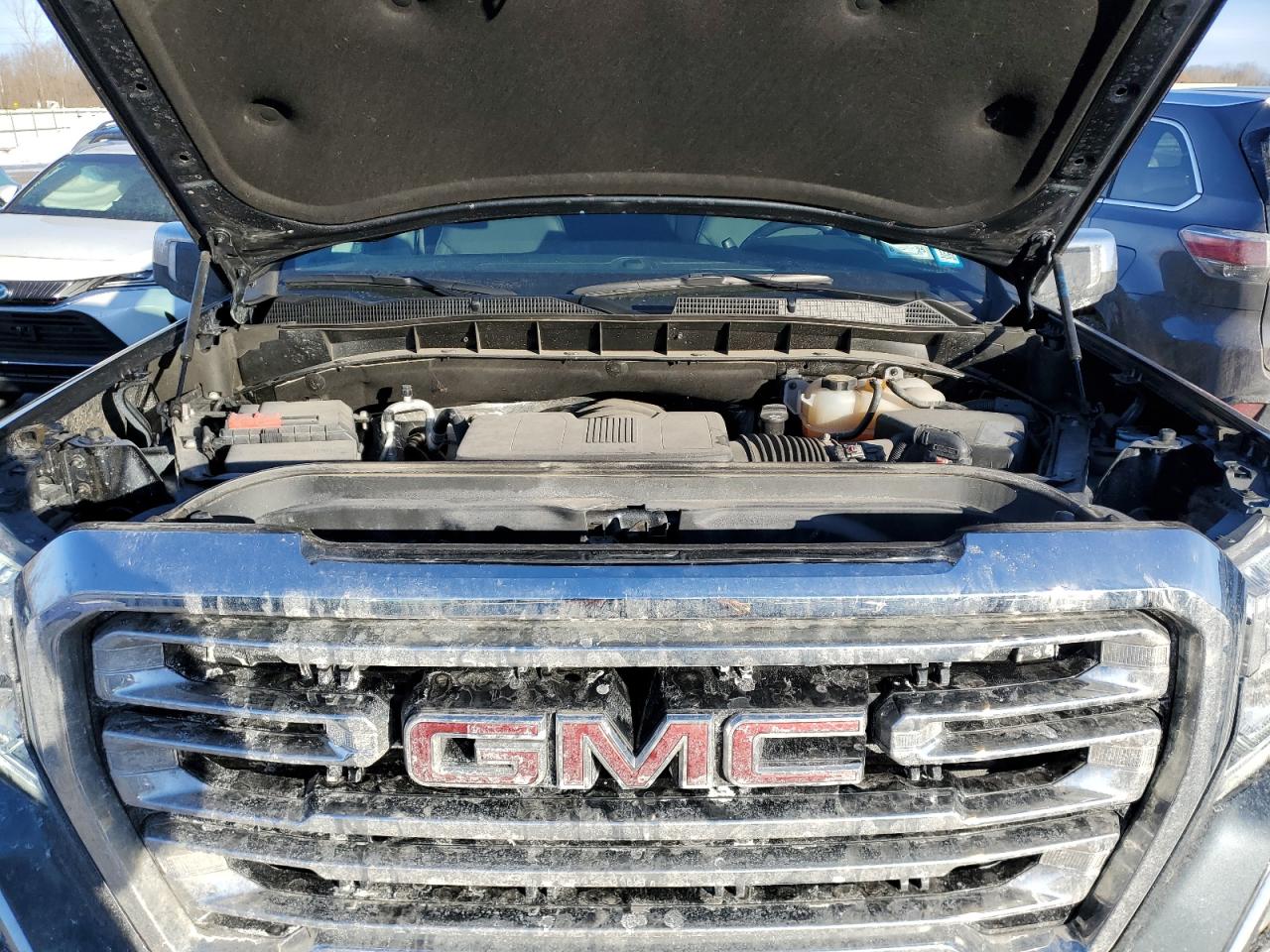 2021 GMC Sierra VIN 1GTU9DEDXMZ379830 Copart auction photo, rear end damage thumbnail 11
