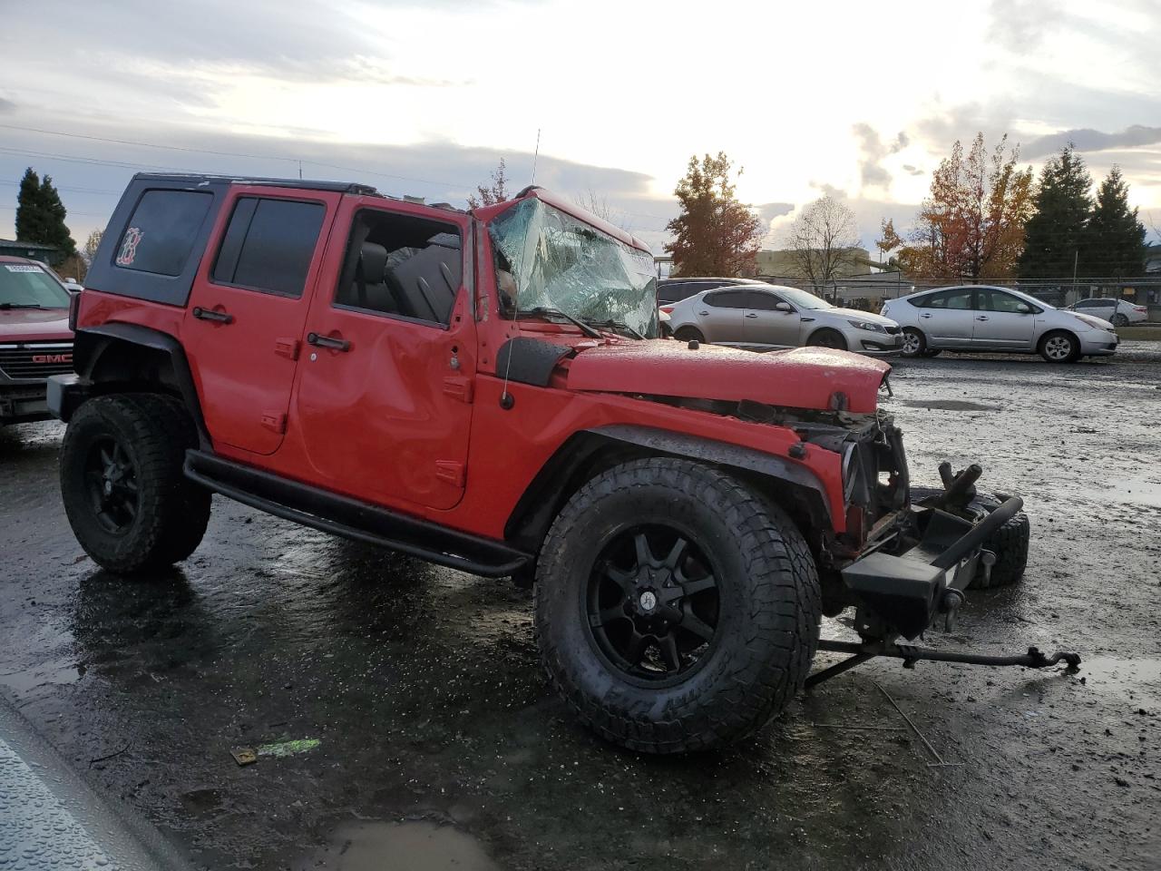 2009 Jeep Wrangler VIN 1J4GA39129L767234 Copart auction photo, all over damage thumbnail 4