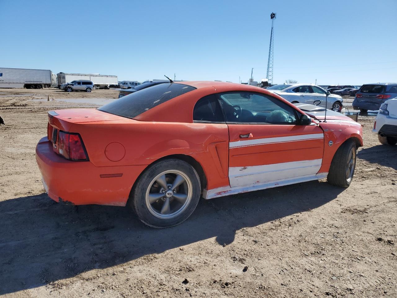2004 Ford Mustang VIN 1FAFP40614F142044 Copart auction photo, front end / minor dent/scratches damage thumbnail 3