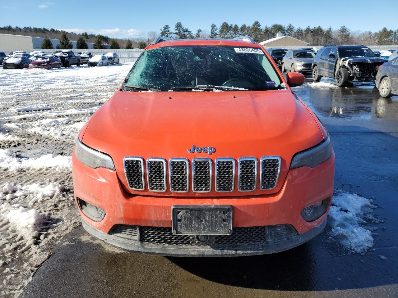 2021 Jeep Grand Cherokee VIN 1C4PJMLB8MD121132 Copart auction photo, side / all over damage thumbnail 5
