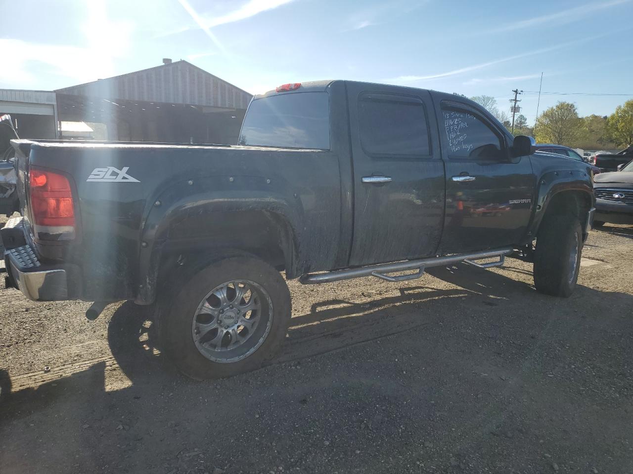 2013 GMC Sierra VIN 3GTP2VE77DG240420 Copart auction photo, front end damage thumbnail 3
