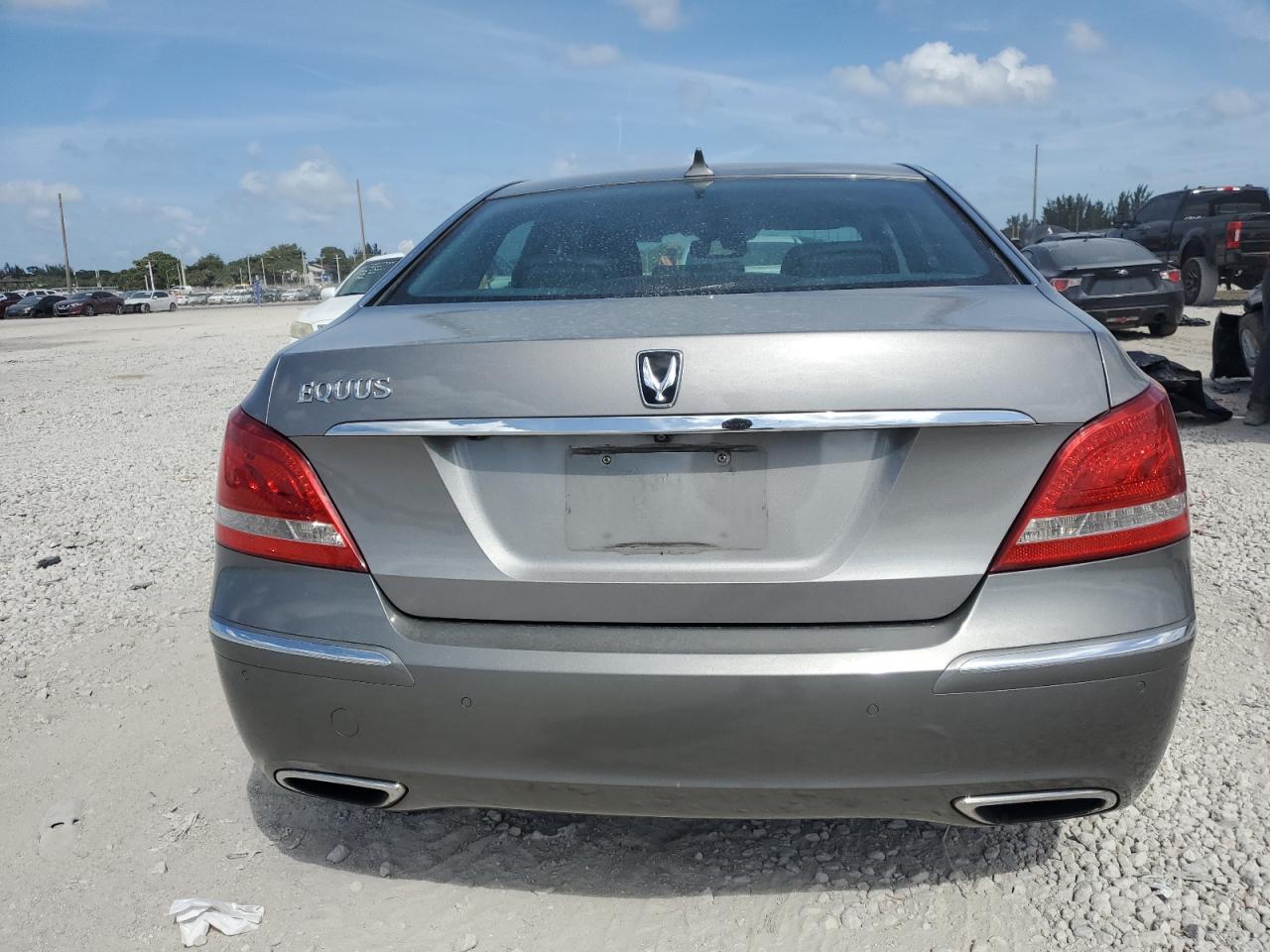2012 Hyundai Equus VIN KMHGH4JH6CU046296 Copart auction photo, minor dent/scratches damage thumbnail 6