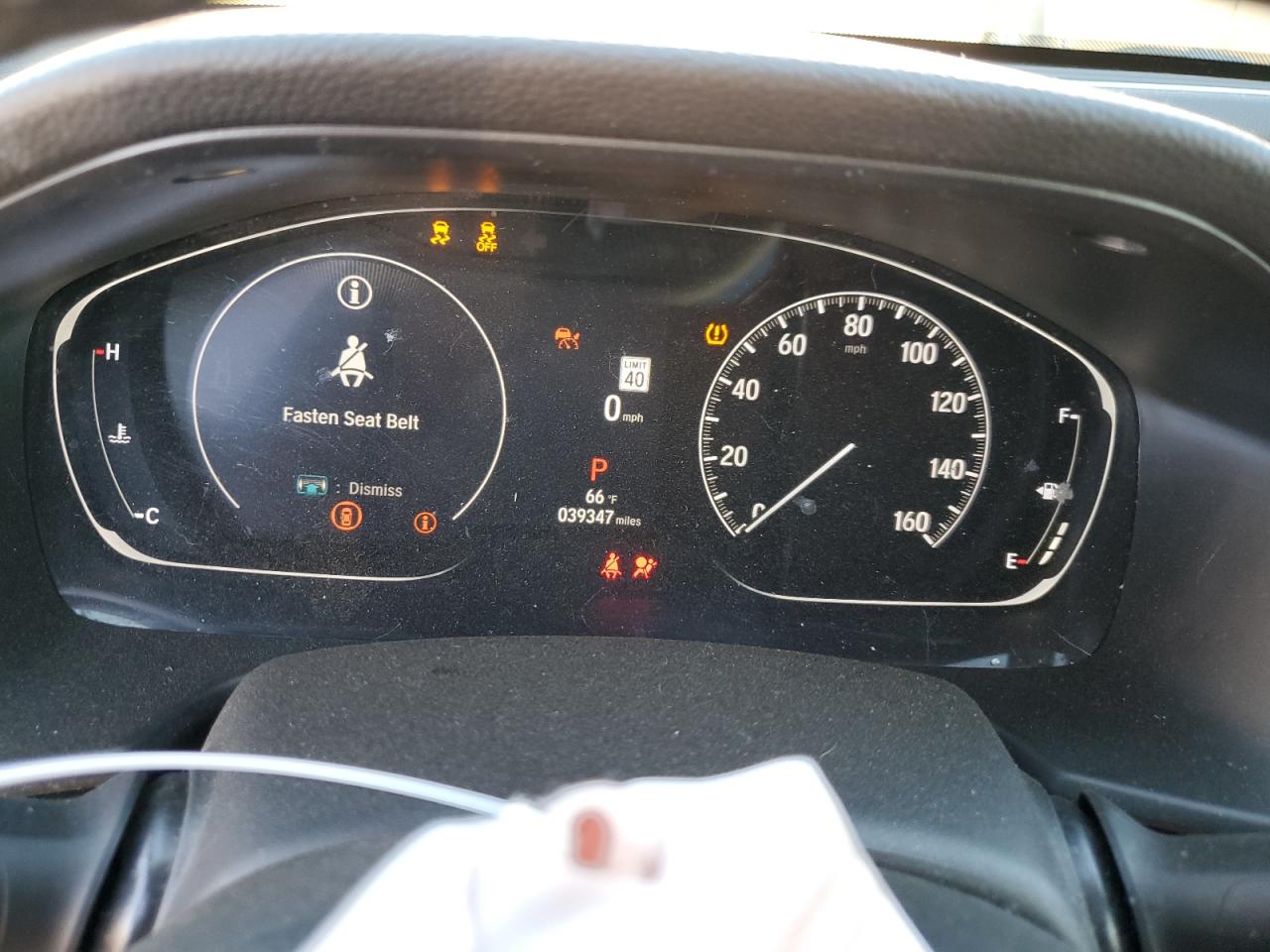 2022 Honda Accord VIN 1HGCV1F30NA116629 Copart auction photo, all over damage thumbnail 9