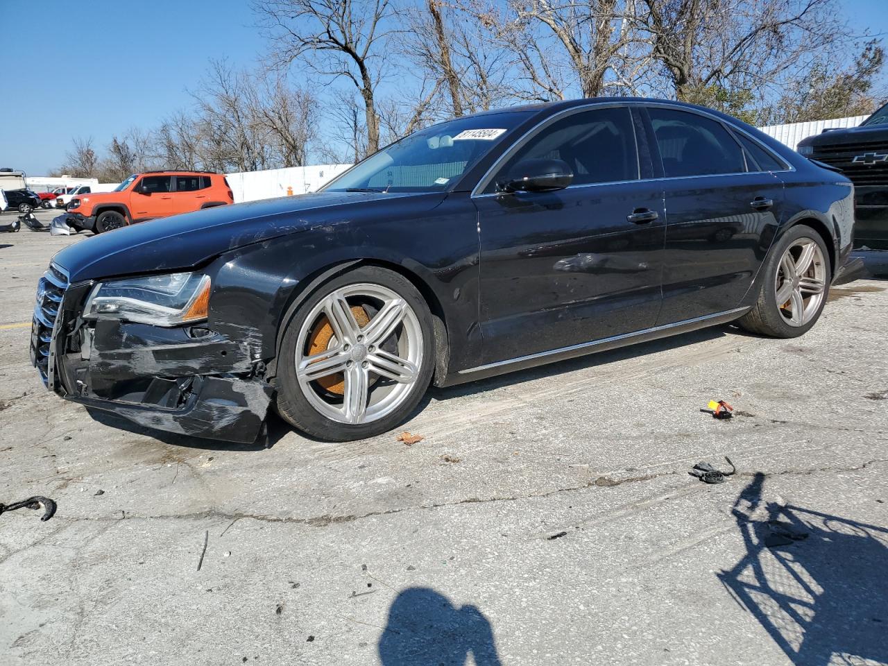 2013 Audi A8 VIN WAUAGAFD0DN002546