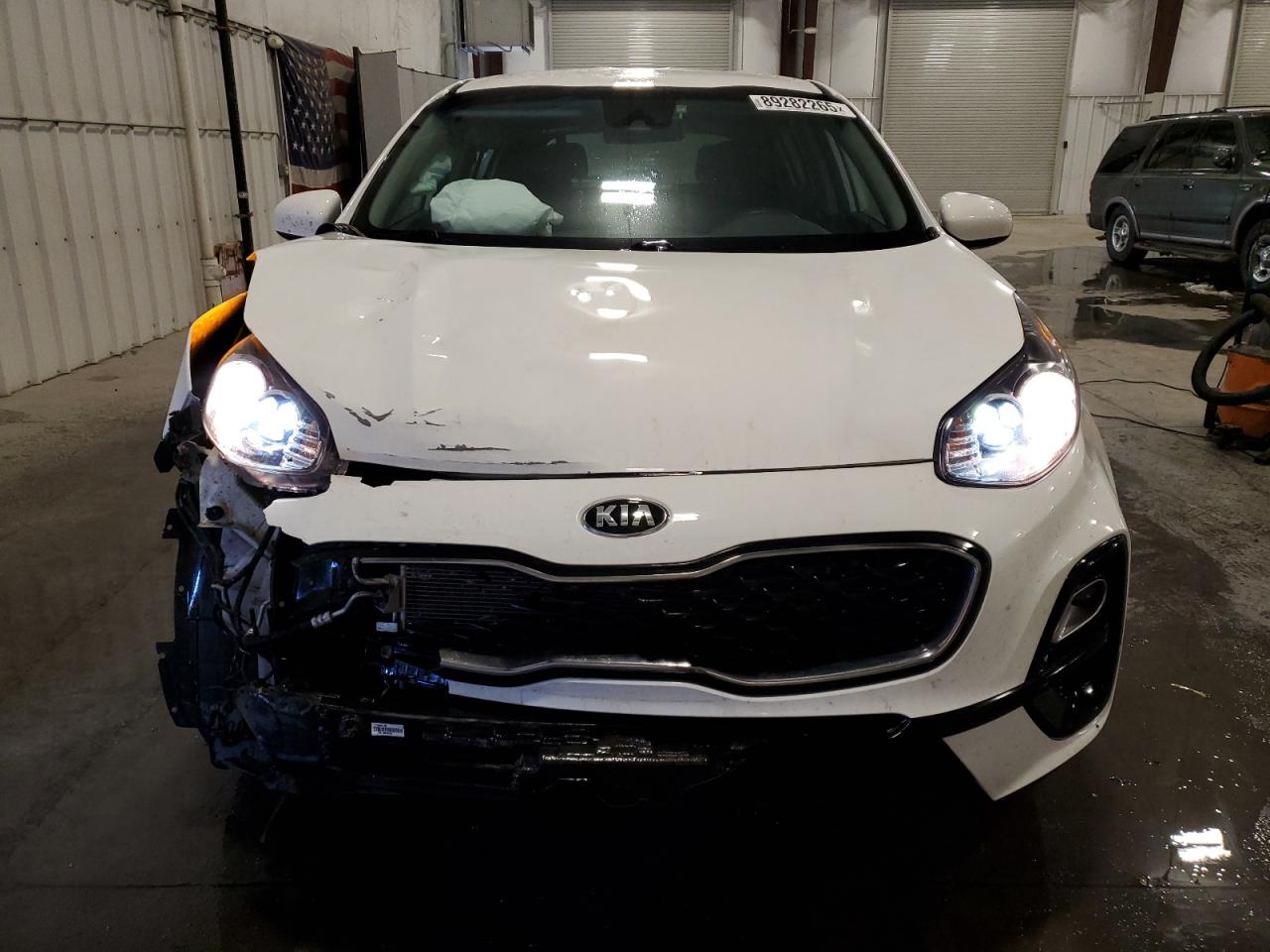 2020 KIA Sportage VIN KNDPMCAC6L7688384 Copart auction photo, front end damage thumbnail 5