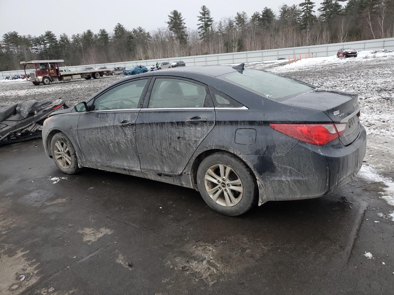 2011 Hyundai Sonata VIN 5NPEB4AC8BH296908 Copart auction photo, front end damage thumbnail 2