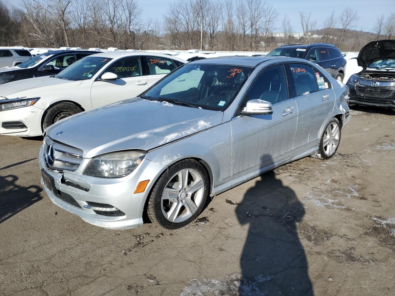 2011 Mercedes-Benz C-klasse VIN WDDGF8BB0BR140239