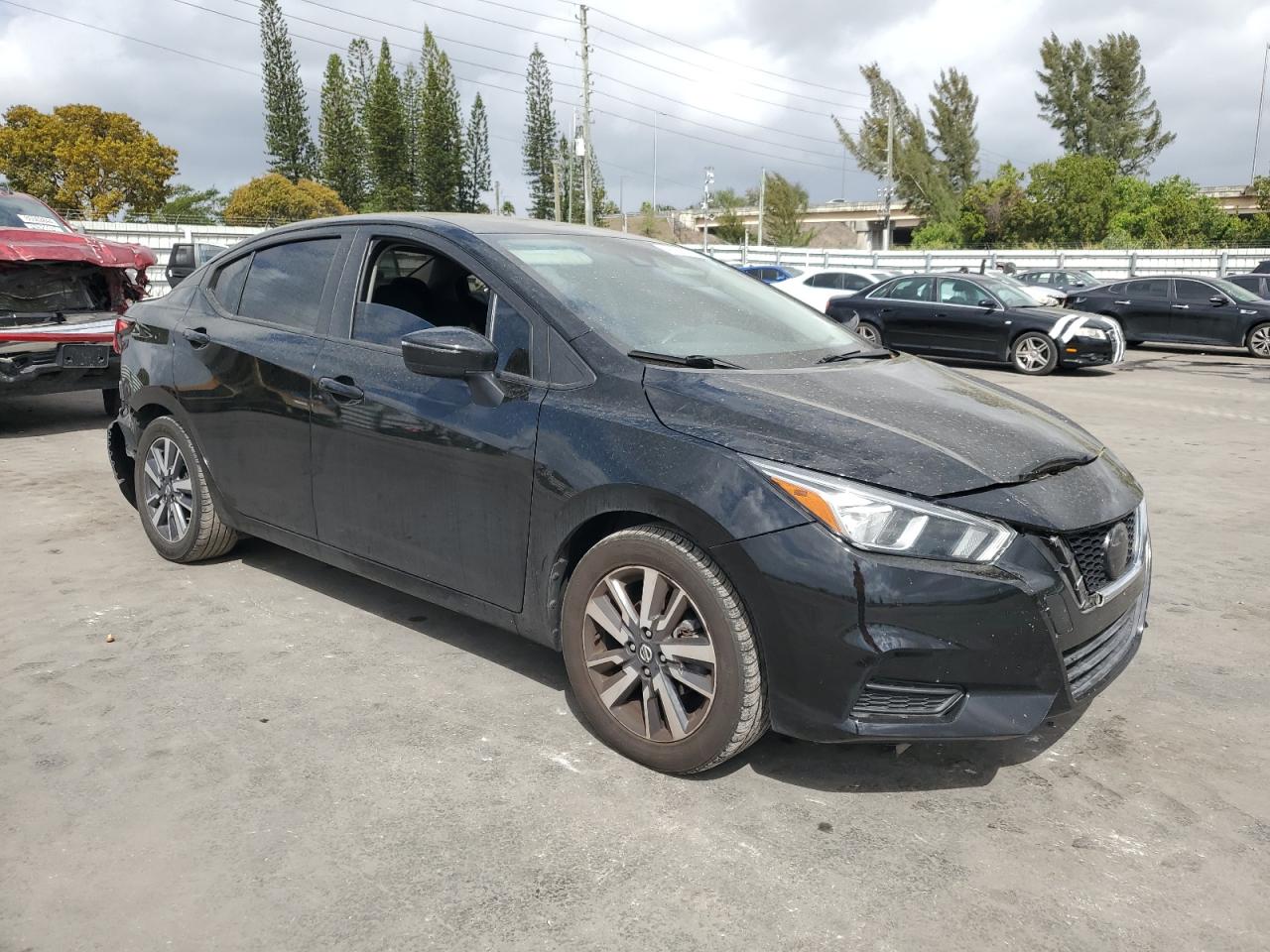 2021 Nissan Versa VIN 3N1CN8EV3ML913865 Copart auction photo, rear end / front end damage thumbnail 4