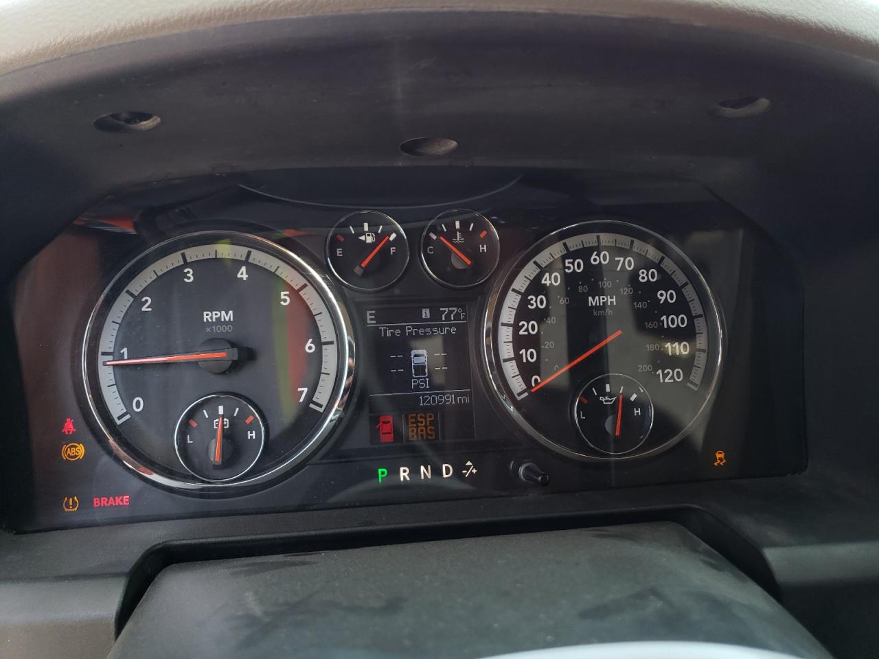 2010 Dodge RAM VIN 1D7RV1CT5AS142988 Copart auction photo, rear end / front end damage thumbnail 9