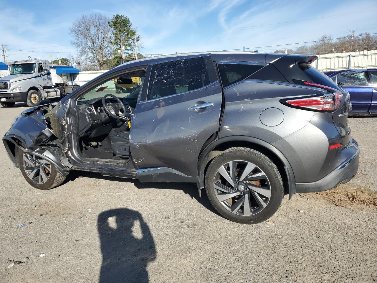 2015 Nissan Murano VIN 5N1AZ2MG4FN268828 Copart auction photo, all over damage thumbnail 2