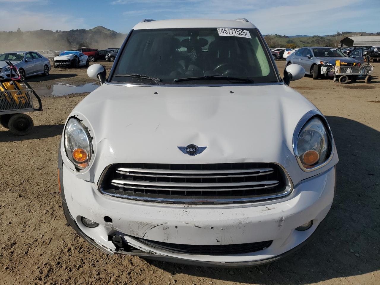 2016 MINI Cooper VIN WMWZB3C50GWR49868 Copart auction photo, front end damage thumbnail 5