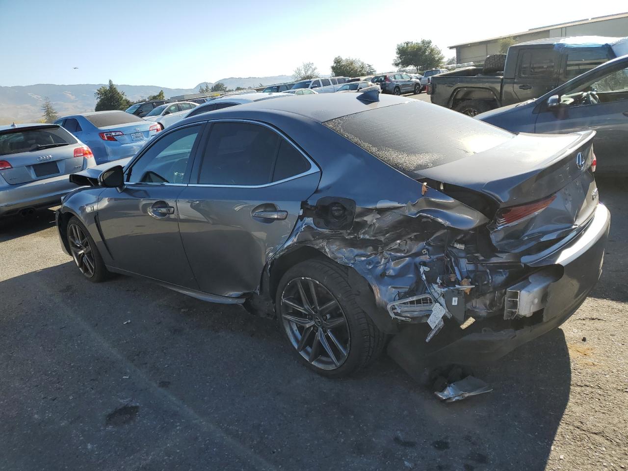 2019 Lexus IS VIN JTHBA1D23K5085878 Copart auction photo, all over damage thumbnail 2
