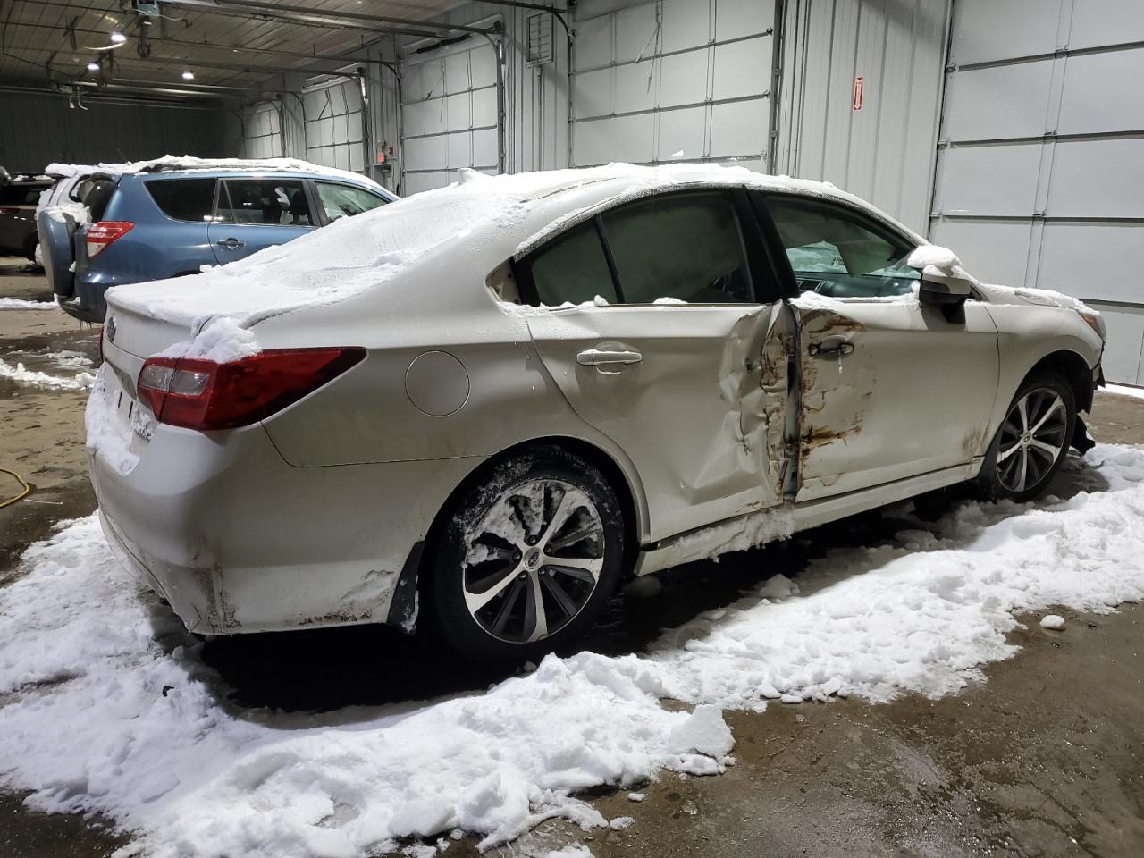 2016 Subaru Legacy VIN 4S3BNBL64G3011212 Copart auction photo, side / front end damage thumbnail 3