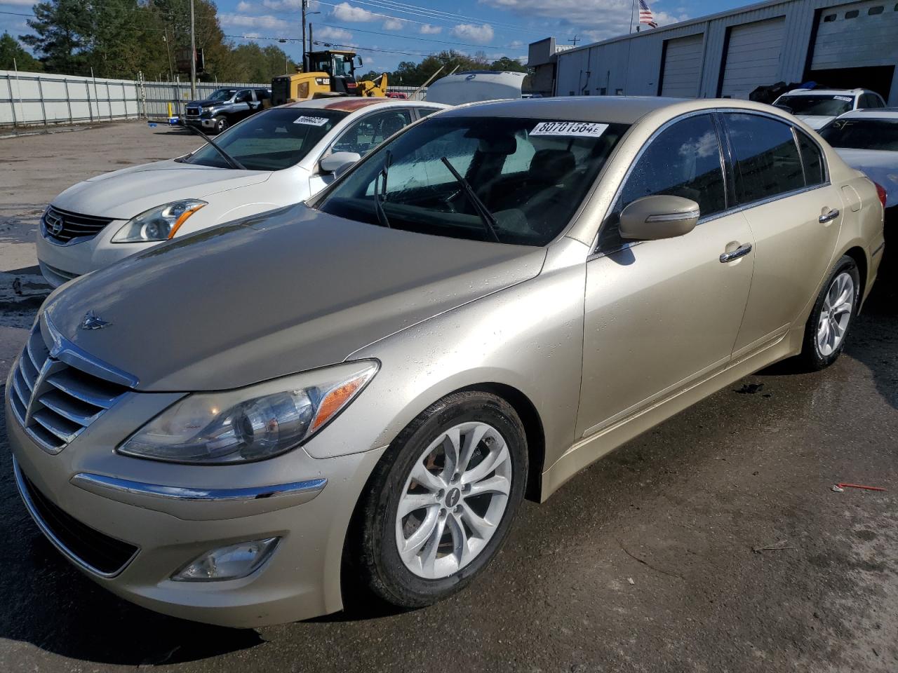 2012 Hyundai Genesis VIN KMHGC4DD5CU175587