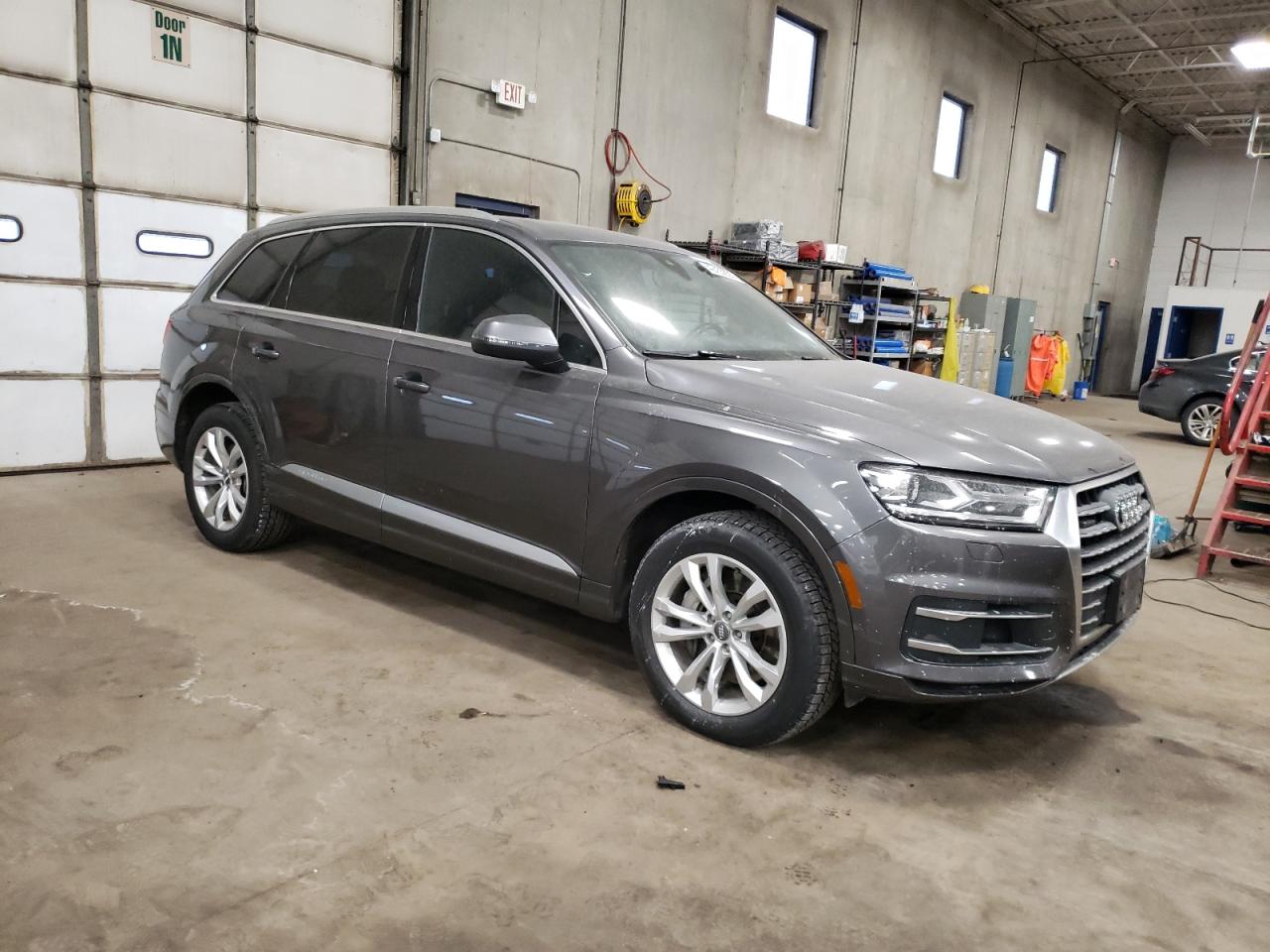 2019 Audi Q7 VIN WA1AAAF70KD008472 Copart auction photo, side damage thumbnail 4