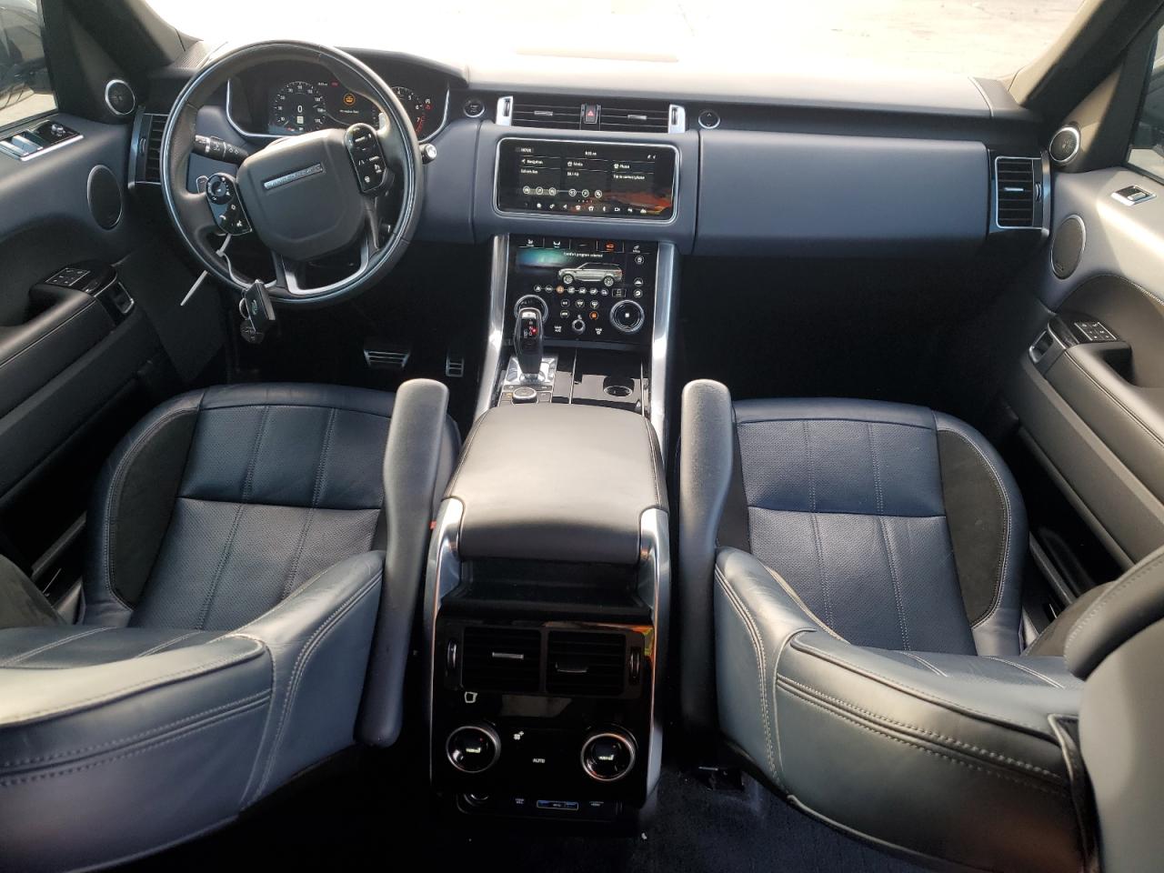 2019 Land Rover Range Rover VIN SALWR2REXKA870001 Copart auction photo, front end damage thumbnail 8