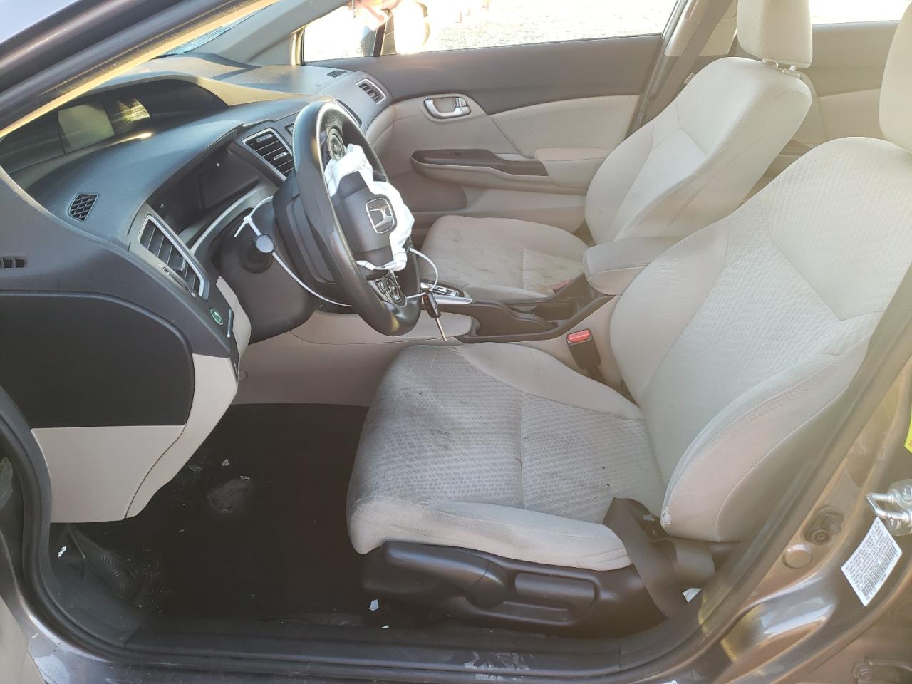 2015 Honda Civic VIN 19XFB2F52FE257504 Copart auction photo, front end damage thumbnail 7