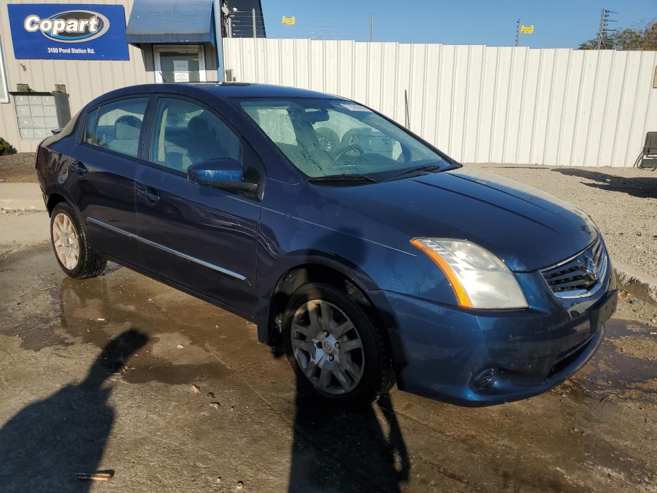 2011 Nissan Sentra VIN 3N1AB6AP1BL686765 Copart auction photo, rear end damage thumbnail 4