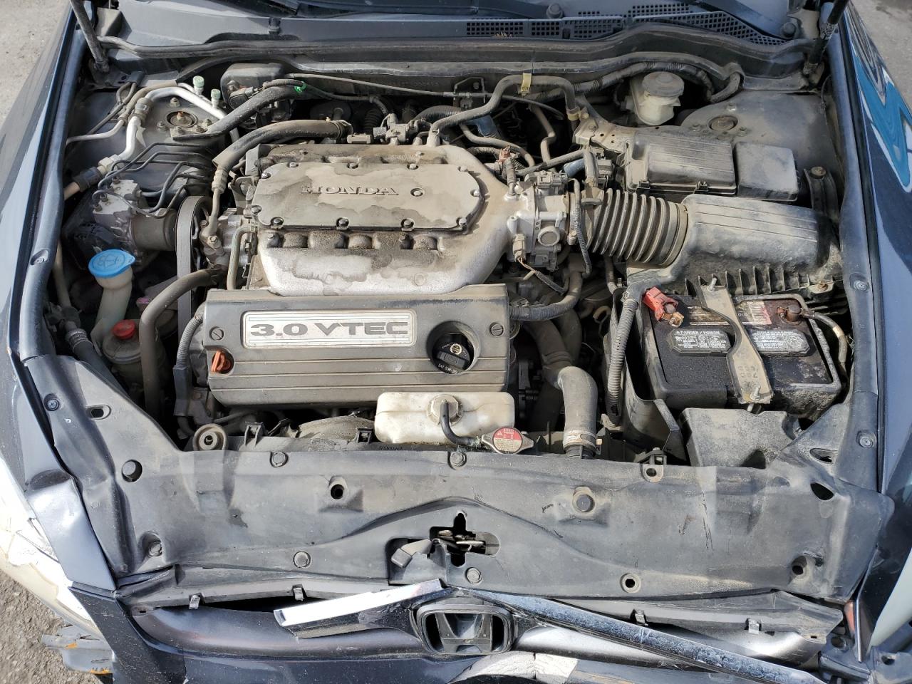 2007 Honda Accord VIN 1HGCM66497A000972 Copart auction photo, front end / side damage thumbnail 11