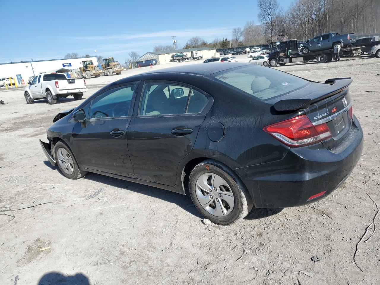 2013 Honda Civic VIN 19XFB2F54DE064526 Copart auction photo, front end damage thumbnail 2