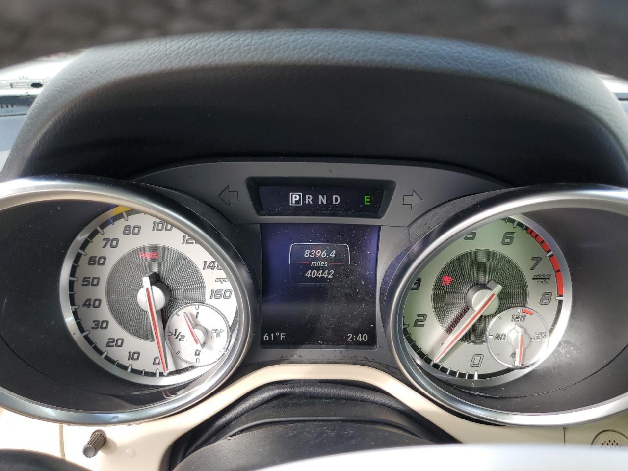 2016 Mercedes-Benz SLK-klasse VIN WDDPK3JA6GF118441 Copart auction photo, front end damage thumbnail 9