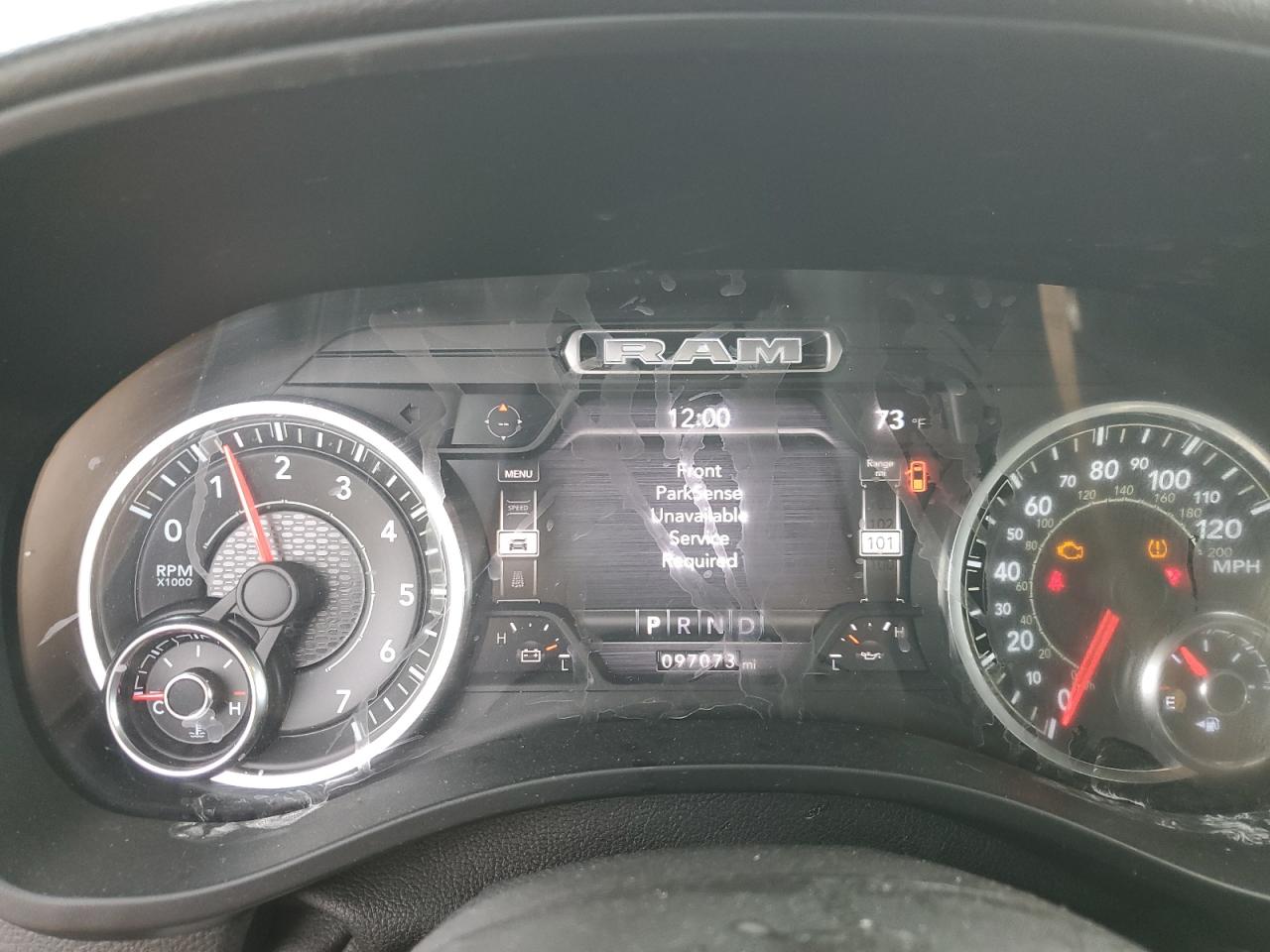 2021 RAM 1500 VIN 1C6SRFBT5MN723688 Copart auction photo, front end damage thumbnail 9