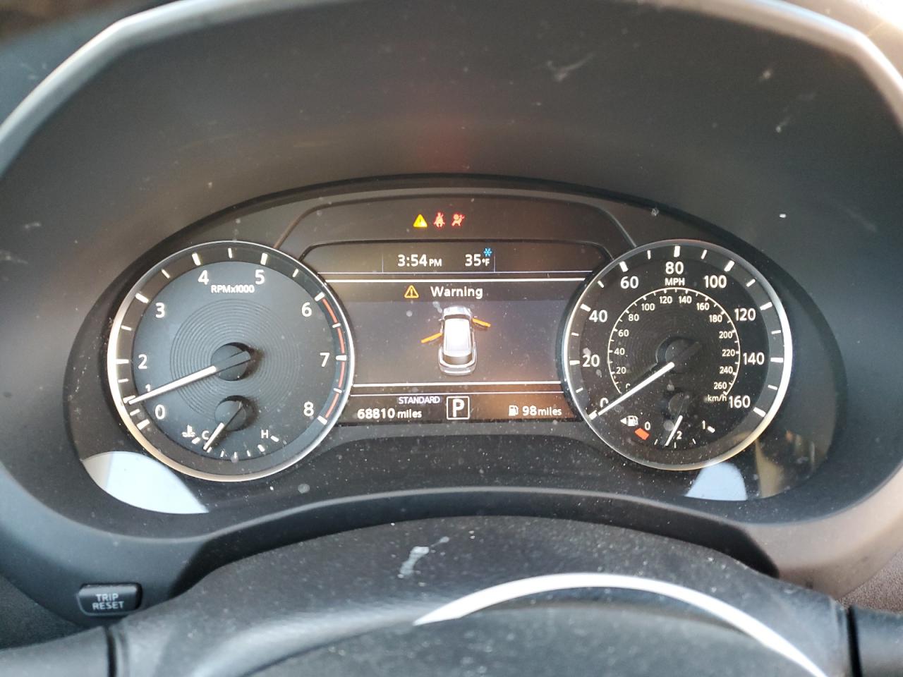 2019 Infiniti QX50 VIN 3PCAJ5M3XKF101134 Copart auction photo, all over damage thumbnail 9