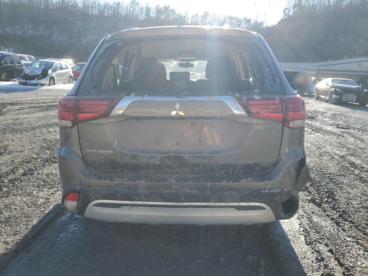 2020 Mitsubishi Outlander VIN JA4AZ3A39LZ014347 Copart auction photo, all over damage thumbnail 6