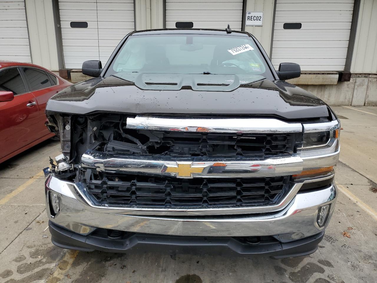 2018 Chevrolet Silverado VIN 2GCVKREC5J1105307 Copart auction photo, front end damage thumbnail 5