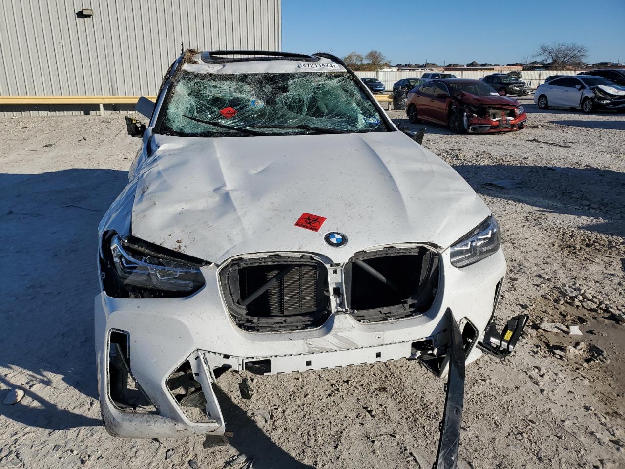2023 BMW X3 M VIN 5UX83DP07P9S24541 Copart auction photo, all over damage thumbnail 5