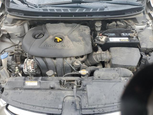 2011 Hyundai Elantra VIN 5NPDH4AE8BH017341 Copart auction photo, side damage thumbnail 11